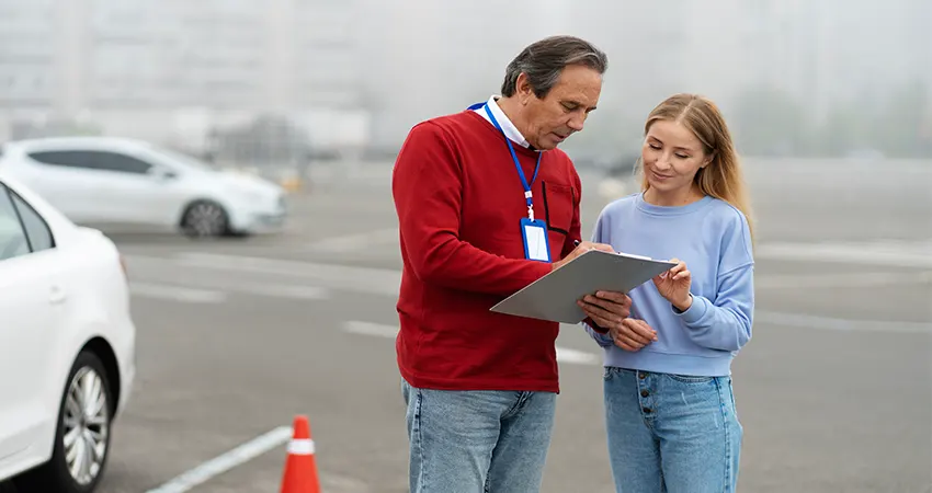 manual driving and automatic driving for new learner drivers
